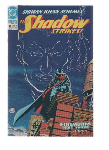 THE SHADOW STRIKES, Volume 1, Numero 10: Fireworks 3 (DC 1990)