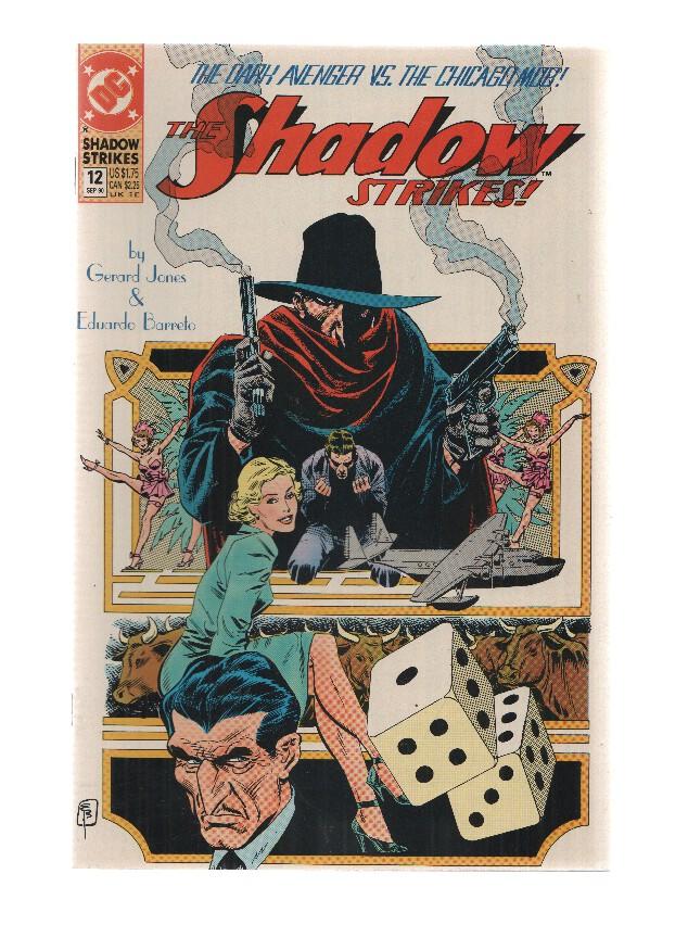 THE SHADOW STRIKES, Volume 1, Numero 12: Meathooks 1 (DC 1990)