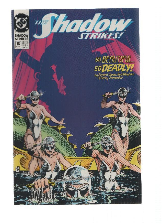 THE SHADOW STRIKES, Volume 1, Numero 16: Who is Numer One? (DC 1991)