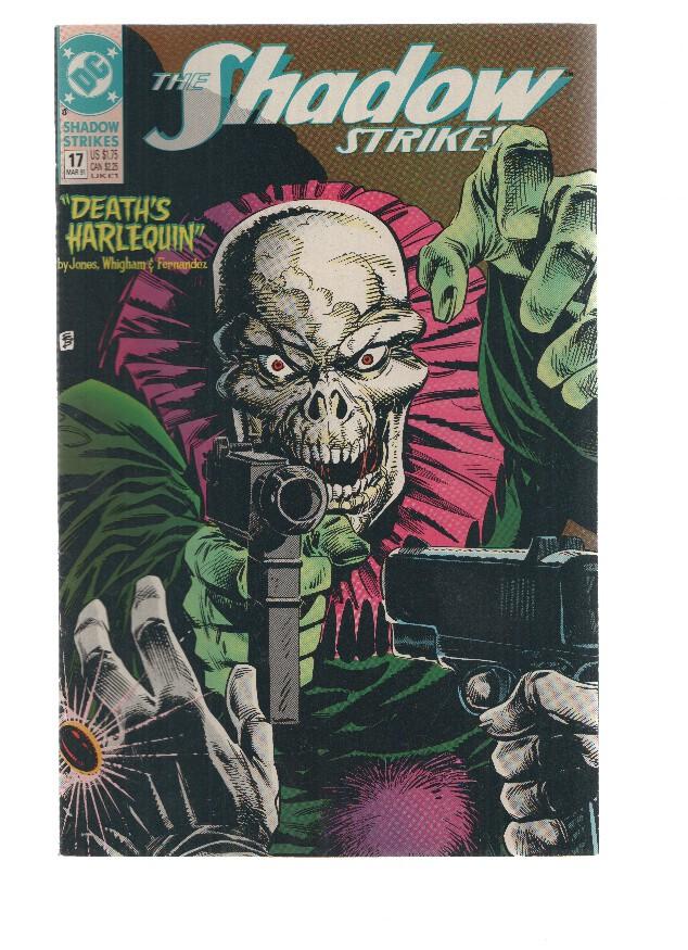 THE SHADOW STRIKES, Volume 1, Numero 17: Death's Harlequin (DC 1991)