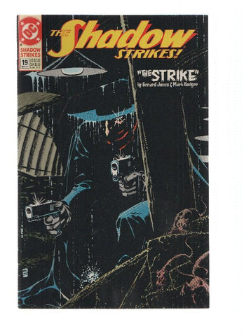 THE SHADOW STRIKES, Volume 1, Numero 19: The Strike! (DC 1991)