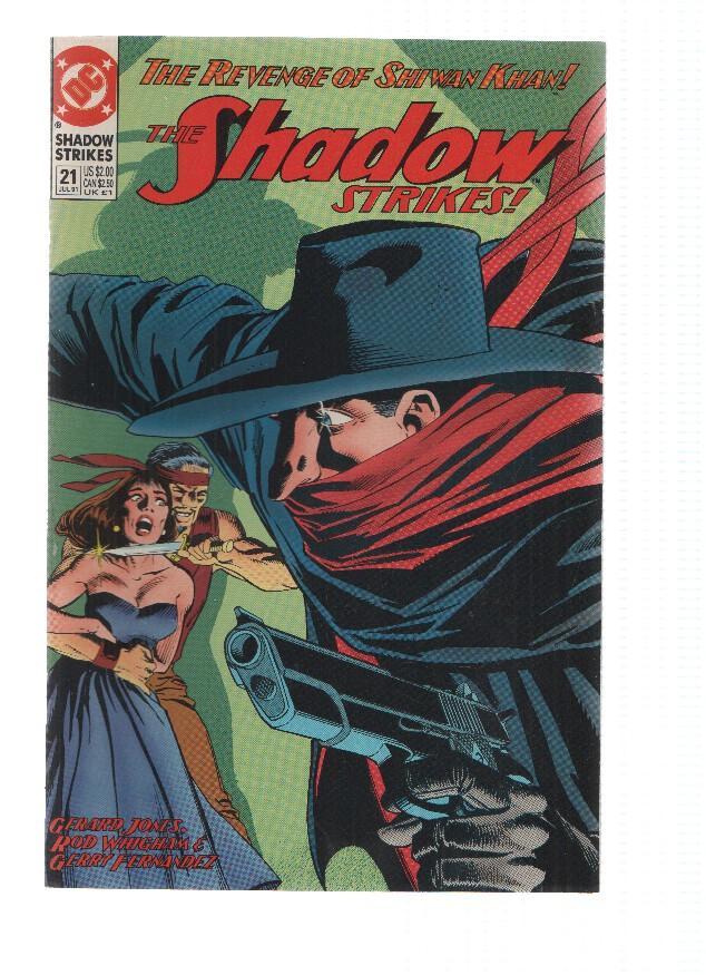 THE SHADOW STRIKES, Volume 1, Numero 21: Two Millions Eyes (DC 1991)
