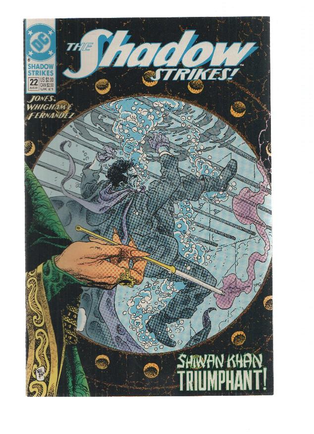 THE SHADOW STRIKES, Volume 1, Numero 22: Simply Everywhere (DC 1991)