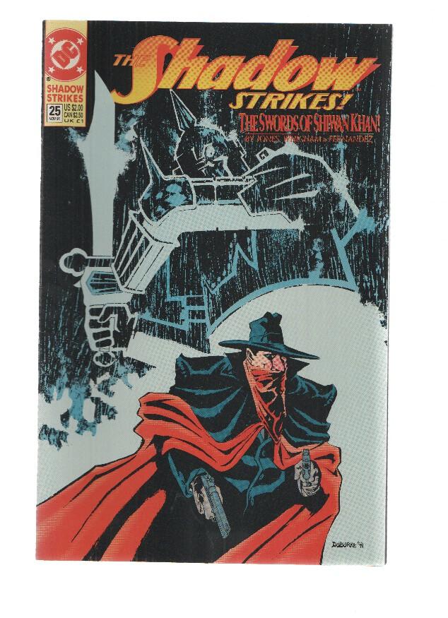 THE SHADOW STRIKES, Volume 1, Numero 25: The Coast (DC 1991)