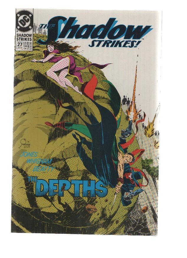 THE SHADOW STRIKES, Volume 1, Numero 27: The Depths! (DC 1992)