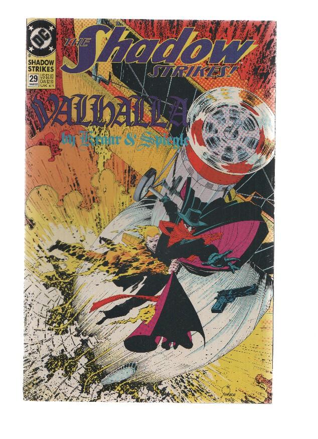 THE SHADOW STRIKES, Volume 1, Numero 29: Valhalla (DC 1992)