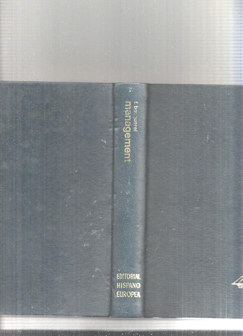Biblioteca de direccion, organizacion y administracion de empresas: Management