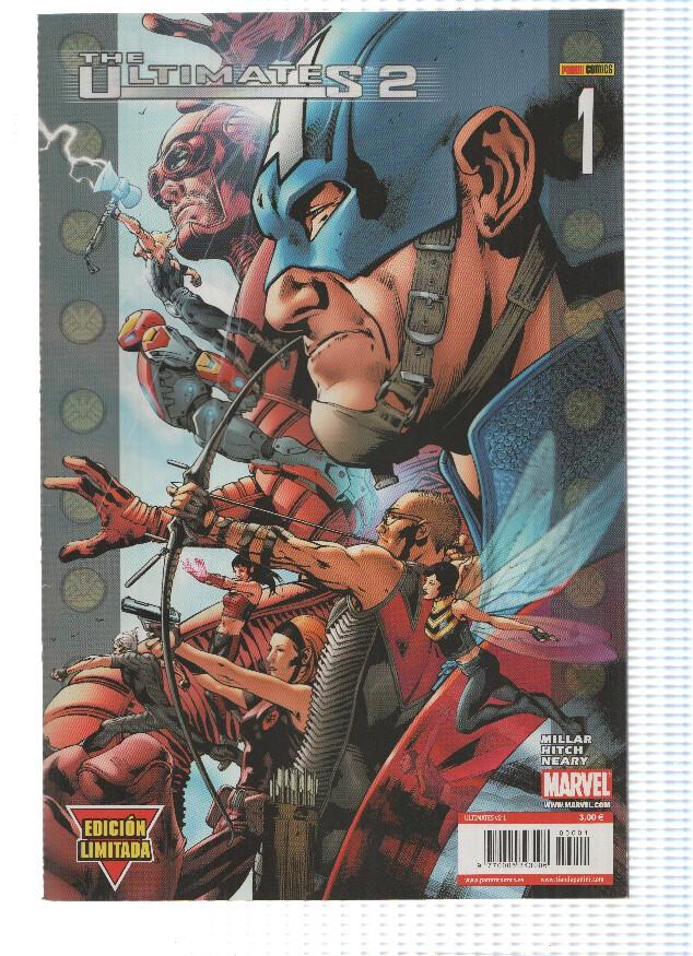 THE ULTIMATES, Volumen 2, Numero 01: Los Ultimates - Millar (Panini 2006)