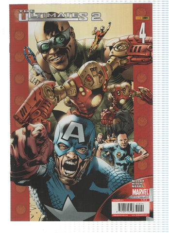 THE ULTIMATES, Volumen 2, Numero 04: Los Reservas - Mark Millar (Panini 2006)