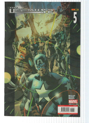 THE ULTIMATES, Volumen 2, Numero 05: Lobo en el Redil - Mark Millar (Panini 2007)