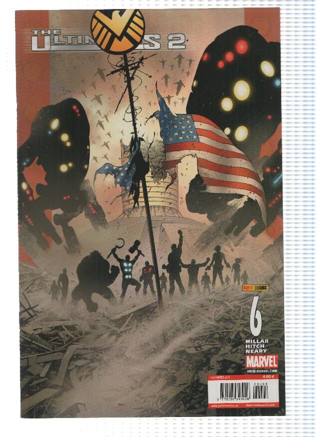 THE ULTIMATES, Volumen 2, Numero 06: El Gran Robo de America - Mark Millar (Panini 2007)