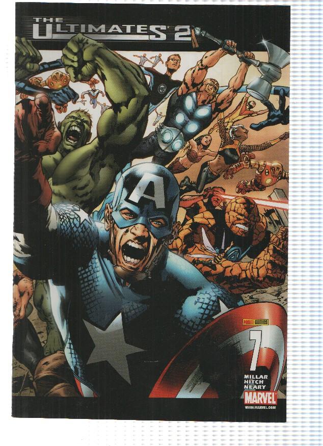 THE ULTIMATES, Volumen 2, Numero 07: America Contraataca - Mark Millar (Panini 2007)