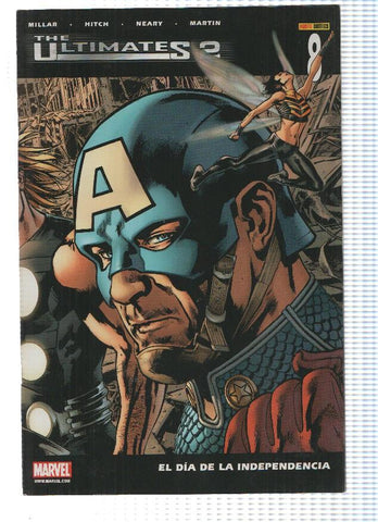 THE ULTIMATES, Volumen 2, Numero 08: El Dia de la Independencia - Mark Millar (Panini 2007)