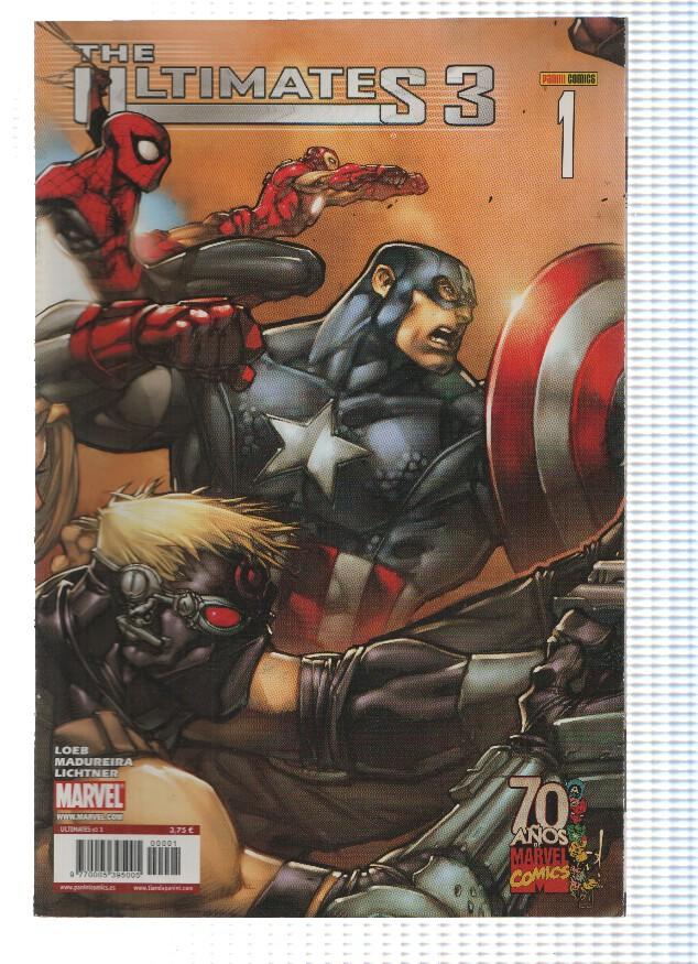 THE ULTIMATES, Volumen 3, Numero 01: Ultimates Saga - C.B. Cebulsky (Panini 2009)