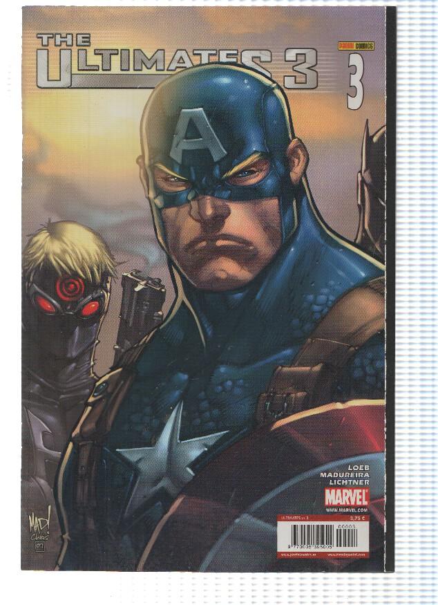 THE ULTIMATES, Volumen 3, Numero 03: Sexo Mentiras y DVD - Jeph Loeb(Panini 2009)