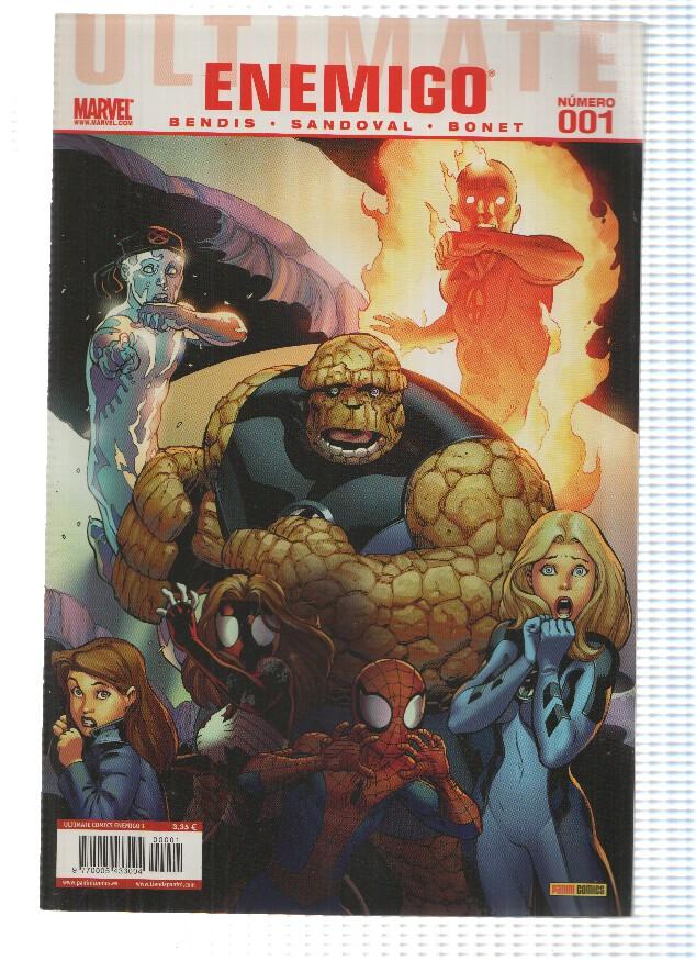 ULTIMATE COMICS: ENEMIGO: Numero 01: Enemigo Definitivo 1 y 2 - Brian Michael Bendis (Panini 2007)