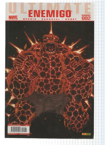 ULTIMATE COMICS: ENEMIGO: Numero 02: Enemigo Definitivo 3 y 4 - Brian Michael Bendis (Panini 2007)