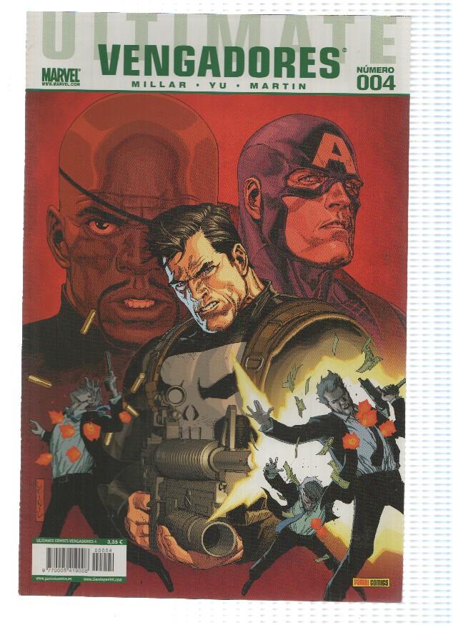 ULTIMATE COMICS: VENGADORES: Numero 04: Crimen y Castigo 1 y 2 - Mark Millar (Panini 2010)