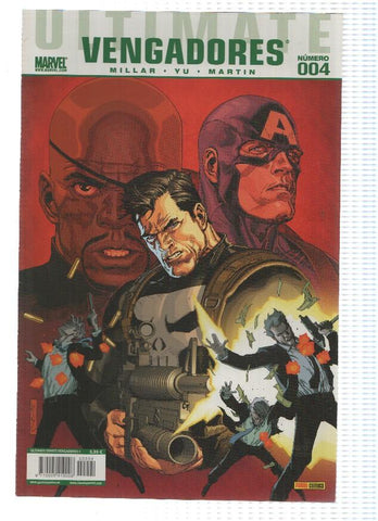 ULTIMATE COMICS: VENGADORES: Numero 04: Crimen y Castigo 1 y 2 - Mark Millar (Panini 2010)