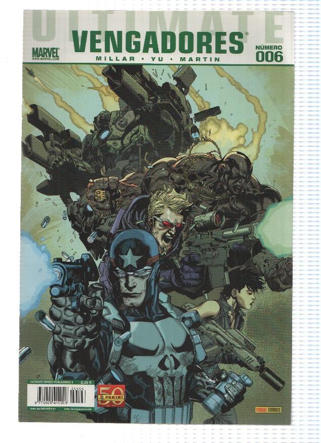 ULTIMATE COMICS: VENGADORES: Numero 06: Crimen y Castigo 5 y 6 - Mark Millar (Panini 2011)