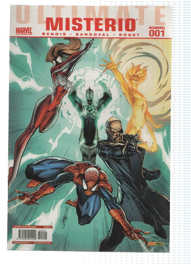 ULTIMATE COMICS: MISTERIO: Numero 01: Misterio Definitivo 1 y 2 - Brian Michael Bendis (Panini 2011)