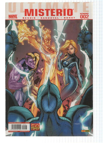 ULTIMATE COMICS: MISTERIO: Numero 02: Misterio Definitivo 3 y 4 - Brian Michael Bendis (Panini 2011)