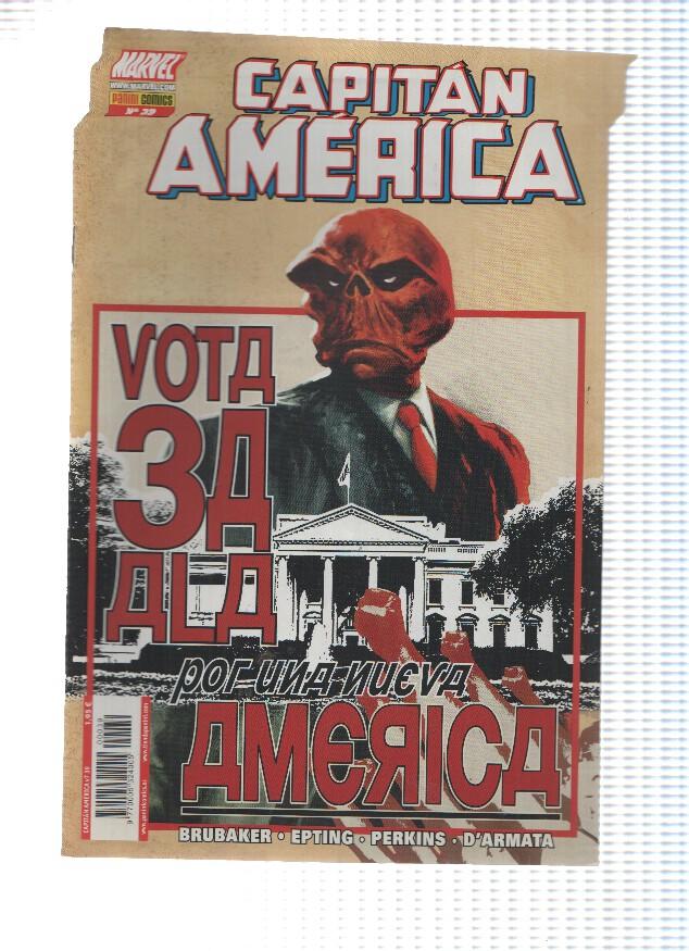 CAPITAN AMERICA, Volumen 7, Numero 39: La Muerte del Sueño 3 (Panini 2009)