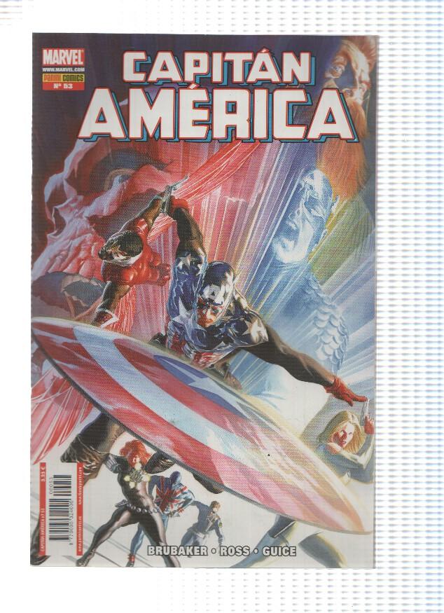 CAPITAN AMERICA, Volumen 7, Numero 53: Origen y Un Año despues (Panini 2009)