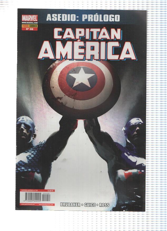 CAPITAN AMERICA, Volumen 7, Numero 59: Quien se quedara el Escudo (Panini 2010)