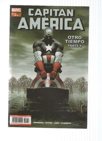 CAPITAN AMERICA, Volumen 1, Numero 04: Otro Tiempo 4 (Panini 2006)