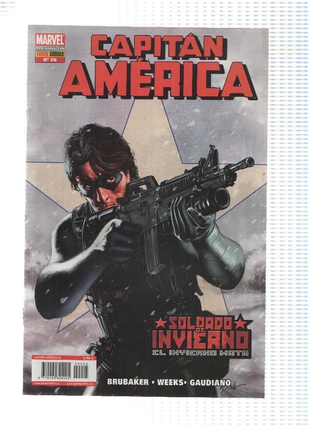 CAPITAN AMERICA, Volumen 1, Numero 25: El Invierno Mata (Panini 2007)