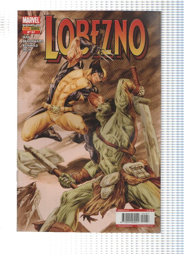 LOBEZNO, Volumen 4, Numero 057: Siete por las Malas 1 y 2 - Daniel Way (Panini 2010)
