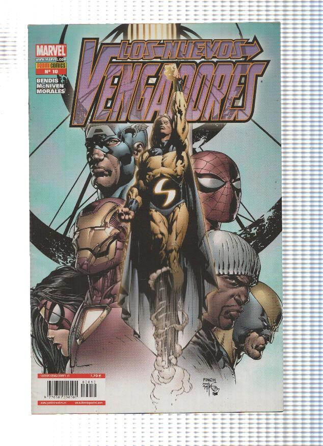 LOS NUEVOS VENGADORES, Volumen 1, Numero 10: Vigia 4 - Brian Michael Bendis (Panini 2006)