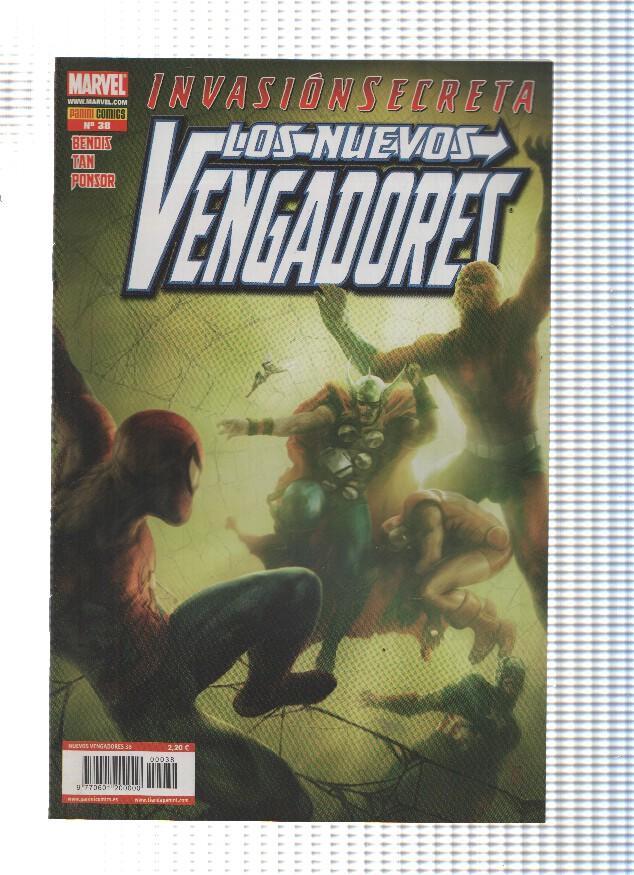 LOS NUEVOS VENGADORES, Volumen 1, Numero 38: Invasion Secreta 2 - Brian Michael Bendis (Panini 2008)
