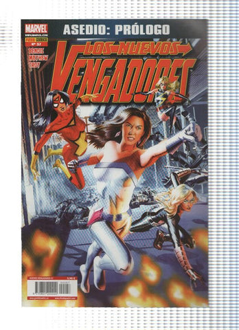 LOS NUEVOS VENGADORES, Volumen 1, Numero 57: Asedio Prologo - Brian Michael Bendis (Panini 2010)