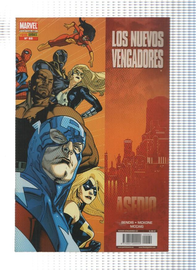 LOS NUEVOS VENGADORES, Volumen 1, Numero 60: Asedio 3 y 4 - Brian Michael Bendis (Panini 2010)