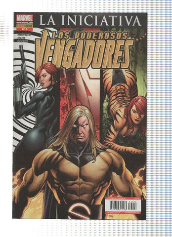 LOS PODEROSOS VENGADORES, Volumen 1: Numero 03 - Brian Michael Bendis (Panini 2008)