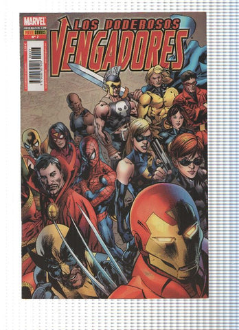 LOS PODEROSOS VENGADORES, Volumen 1, Numero 07: Cotilleos - C.B. Cebulski (Panini 2008)