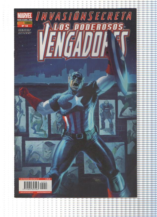 LOS PODEROSOS VENGADORES, Volumen 1, Numero 13: Invasion Secreta 2 - Bendis (Panini 2009)