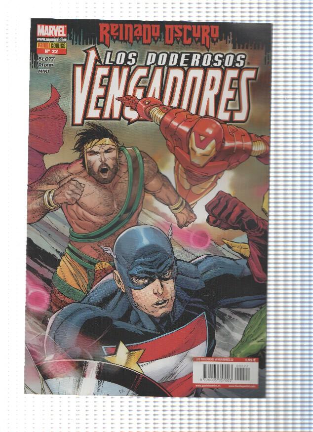 LOS PODEROSOS VENGADORES, Volumen 1, Numero 22: Lo Mas Poderoso de la Tierra 2 - Slott (Panini 2009)