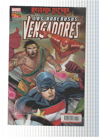 LOS PODEROSOS VENGADORES, Volumen 1, Numero 22: Lo Mas Poderoso de la Tierra 2 - Slott (Panini 2009)