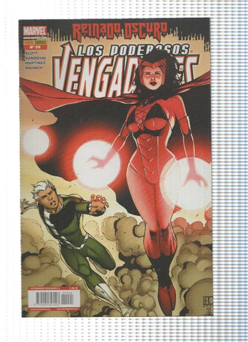 LOS PODEROSOS VENGADORES, Volumen 1, Numero 24: Lo Mas Poderoso de la Tierra 3 - Slott (Panini 2010)