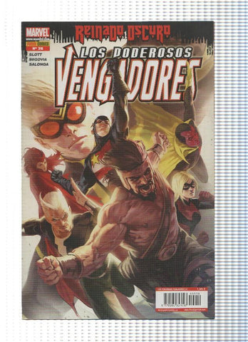 LOS PODEROSOS VENGADORES, Volumen 1, Numero 26: Poderosos / Fantasticos 2 - Slott (Panini 2010)