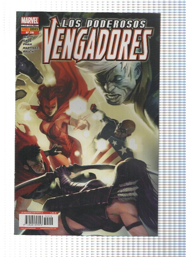 LOS PODEROSOS VENGADORES, Volumen 1, Numero 28: El Inombrable 2 - Slott (Panini 2010)
