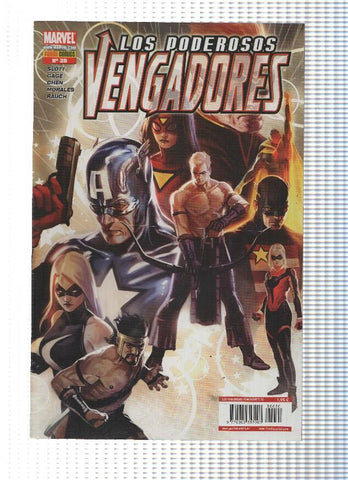 LOS PODEROSOS VENGADORES, Volumen 1, Numero 30: El Inombrable 4 - Slott (Panini 2010)