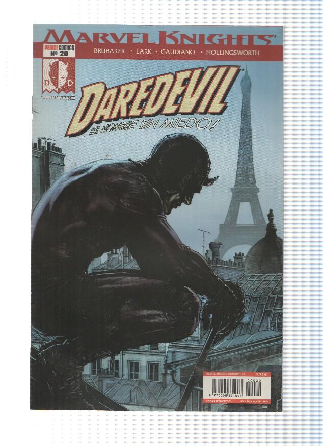 Marvel Knights: DAREDEVIL, Volumen 2: Numero 20 - Ed Brubaker (Panini 2007) 