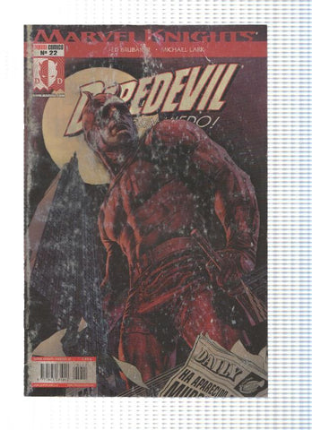 Marvel Knights: DAREDEVIL, Volumen 2: Numero 22 Edicion Especial - Ed Brubaker (Panini 2007) 