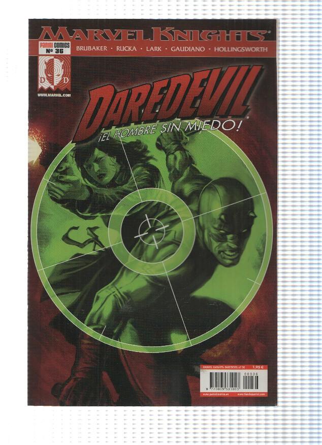 Marvel Knights: DAREDEVIL, Volumen 2: Numero 36 - Ed Brubaker (Panini 2009) 