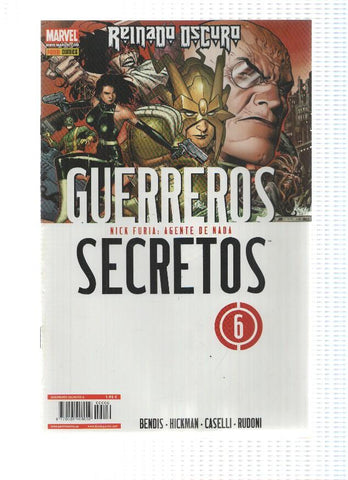 GUERREROS SECRETOS, Volumen 1: Numero 06 - Brian Michael Bendis (Panini 2010) 