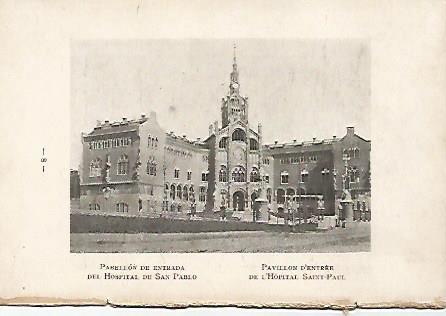 LAMINA 8726: Pabellon de entrada al Hospital de San Pablo